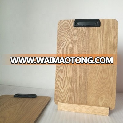 MDF Oak Veneered Wood Clipboard A4 Size Paper Holders