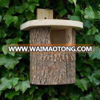 Durable Natural Log Timber Nesting Bird House