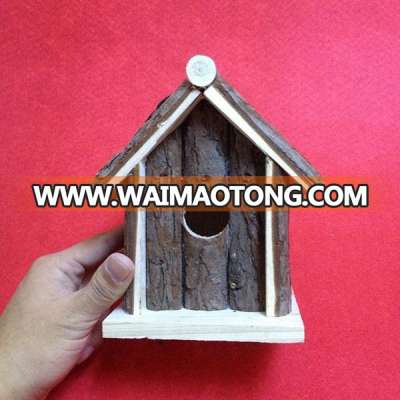 Wooden Birdhouses Nest Naturals Cedar Outdoors Hanging Garden Decoration