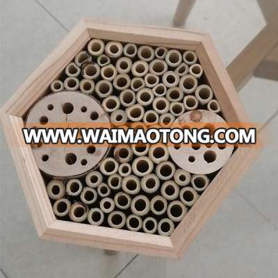 Outdoor Hexagon High Quality Wooden Bee Hive Habitat House