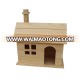 Wooden garden accessories wood bird house