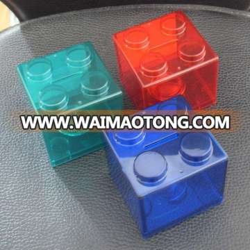 Plastic Money Safe Box Lego Box /Square Coin Bank